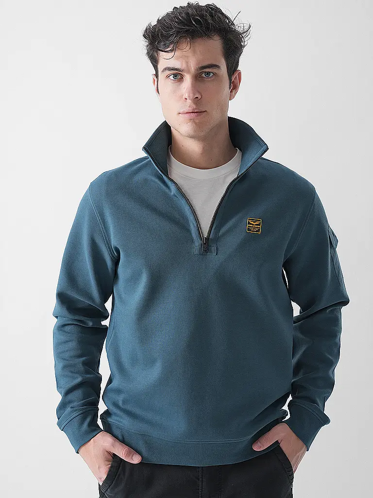 PME LEGEND | Troyer Pullover  | petrol