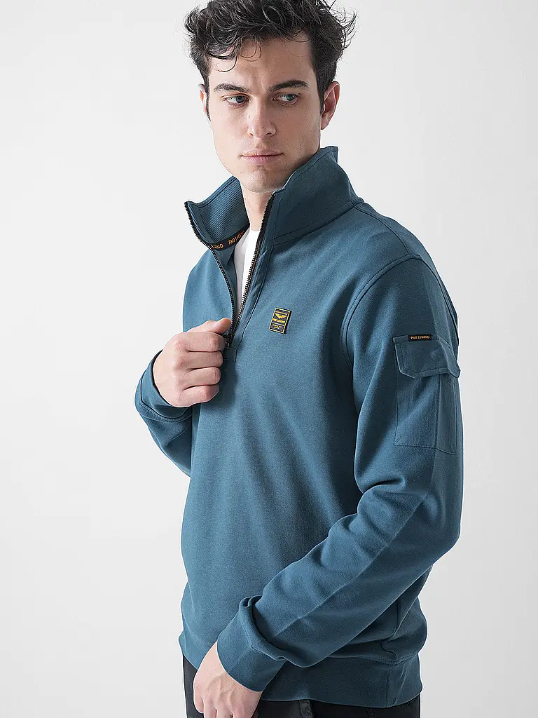 PME LEGEND | Troyer Pullover  | petrol