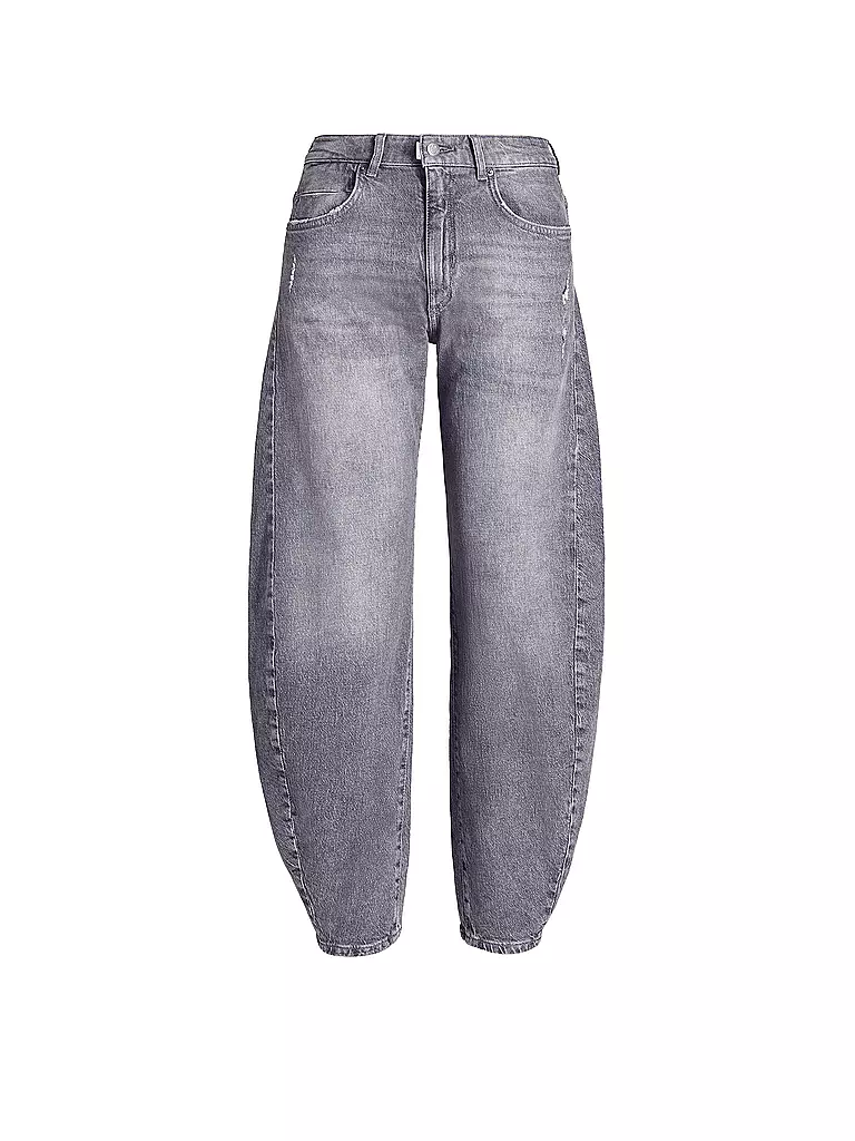 PNTS | Jeans Balloon Fit 05_THE O SHAPE | hellgrau