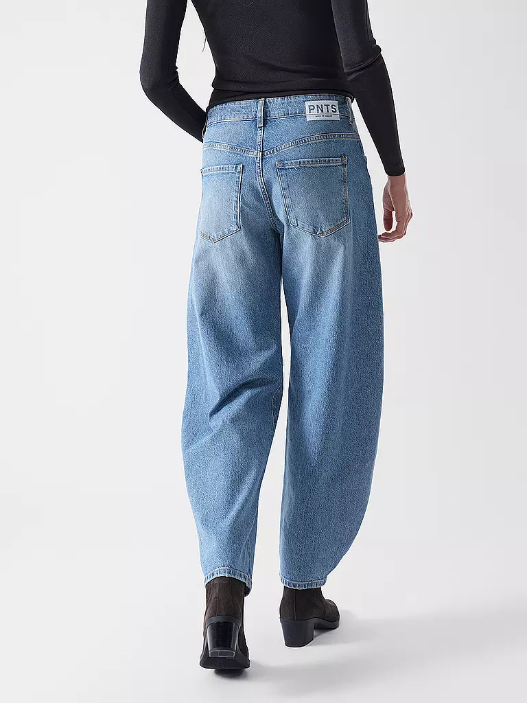 PNTS | Jeans Balloon Fit 05_THE O SHAPE | blau