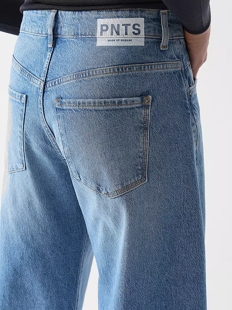 PNTS | Jeans Balloon Fit 05_THE O SHAPE | blau