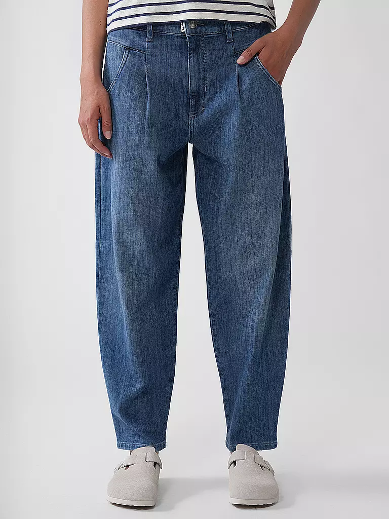 PNTS | Jeans Balloon Fit THE O SHAPE | blau