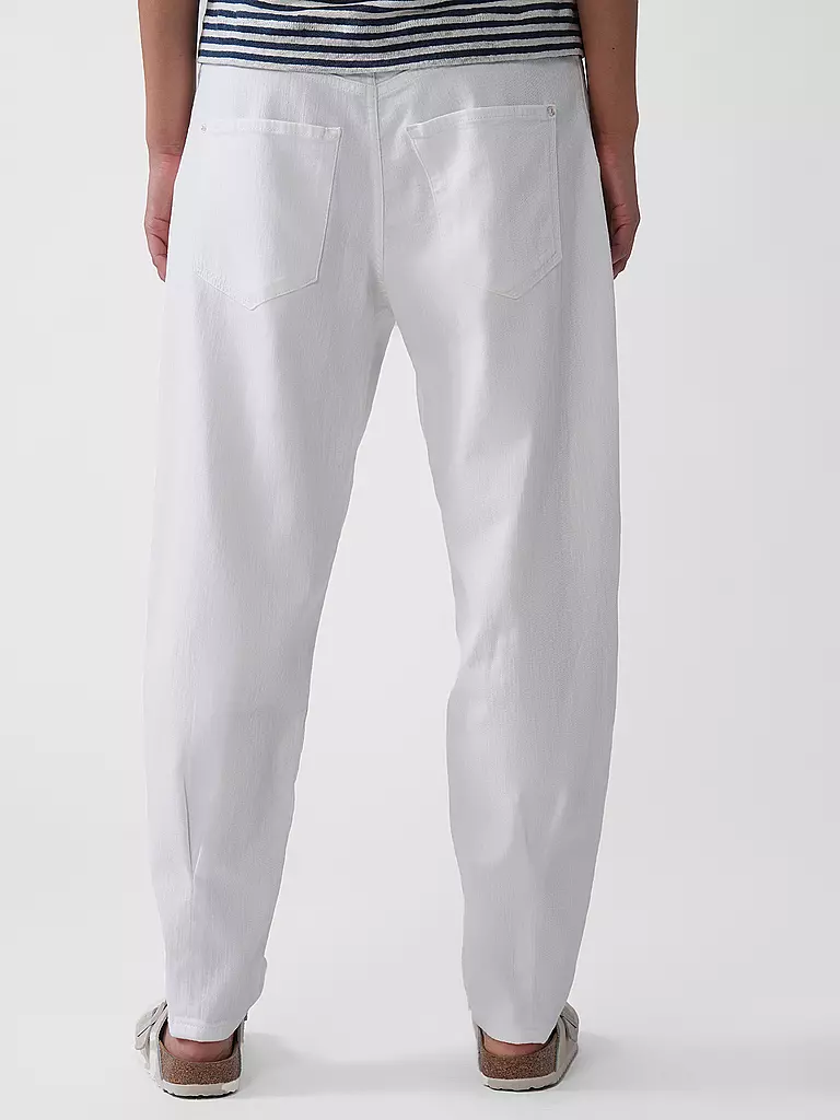 PNTS | Jeans Balloon Fit THE O SHAPE | weiss