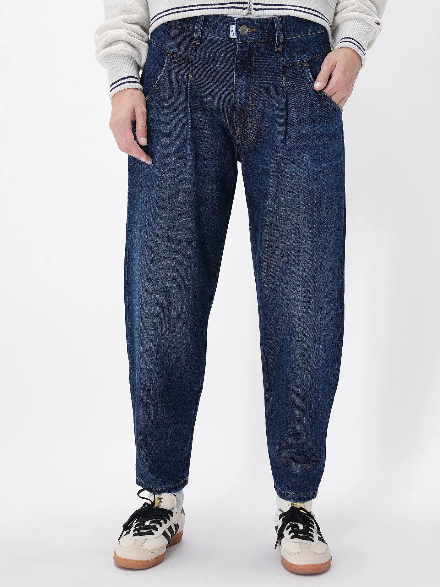 PNTS | Jeans THE O SHAPE | blau
