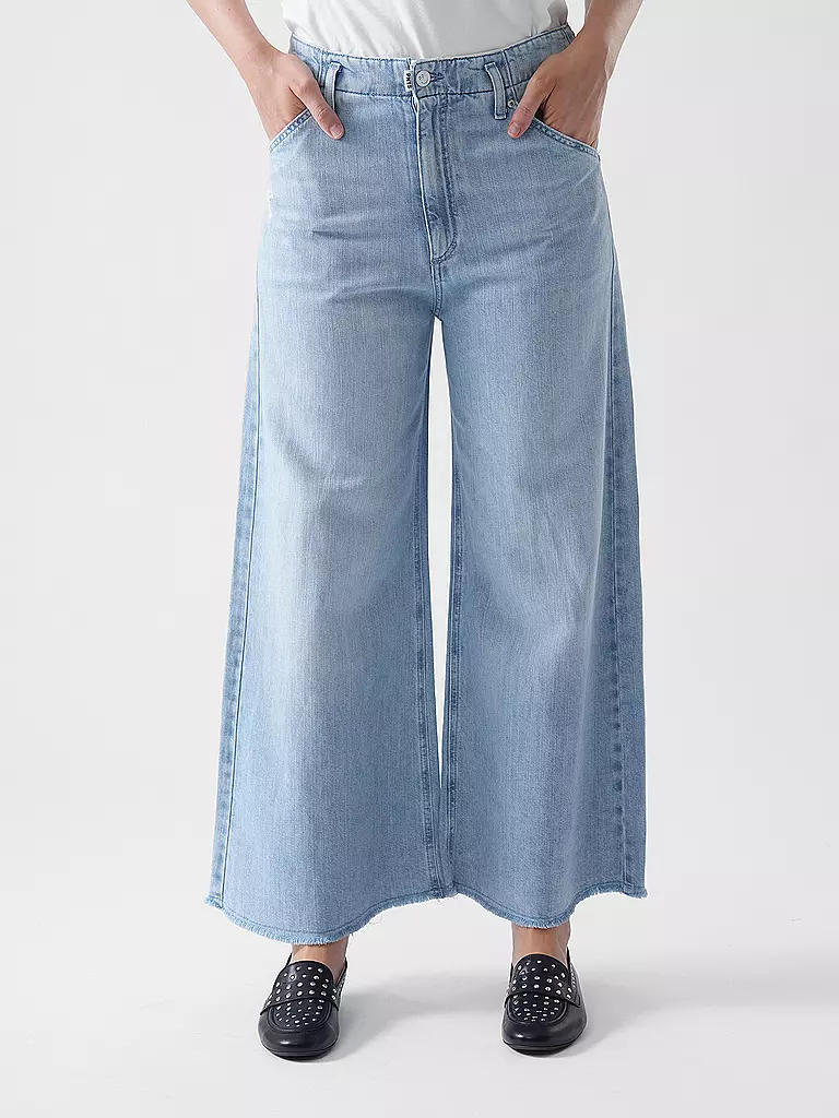 PNTS | Jeans Wide Leg  | hellblau