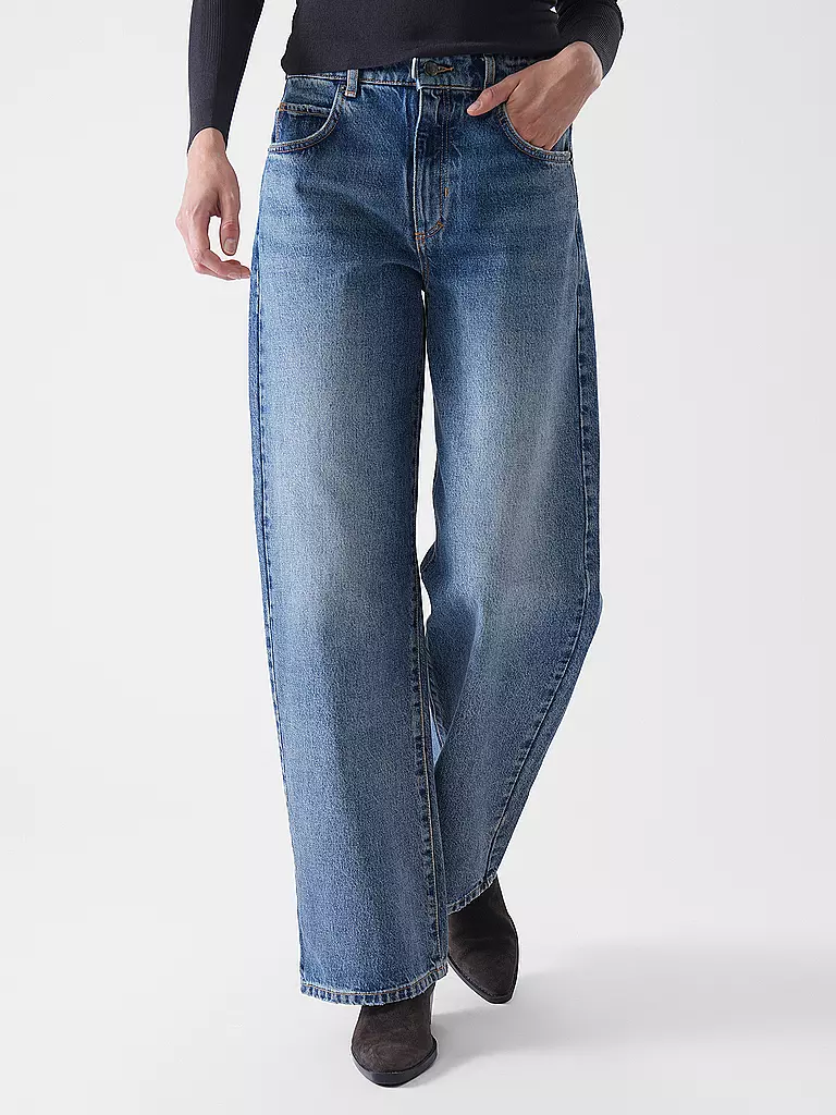 PNTS | Jeans Wide Leg 26_THE LOOSE | blau