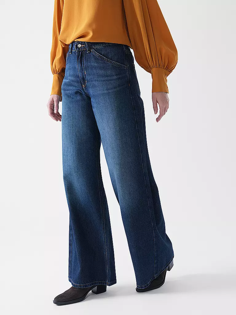 PNTS | Jeans Wide Leg THE RAVER | dunkelblau