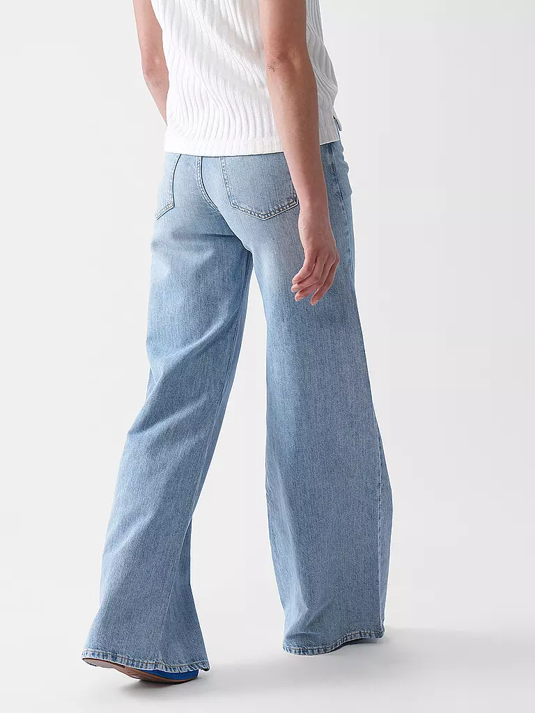 PNTS | Jeans Wide Leg THE RAVER | blau