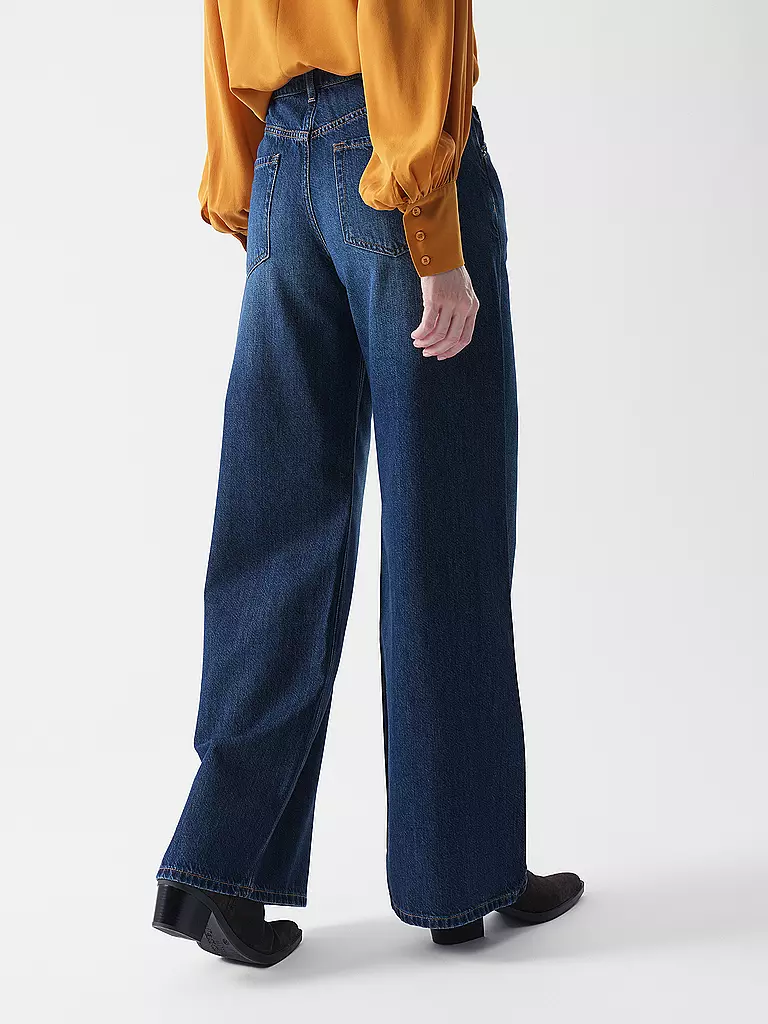 PNTS | Jeans Wide Leg THE RAVER | dunkelblau