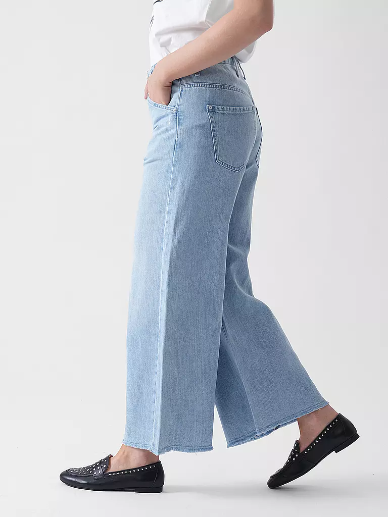 PNTS | Jeans Wide Leg | hellblau