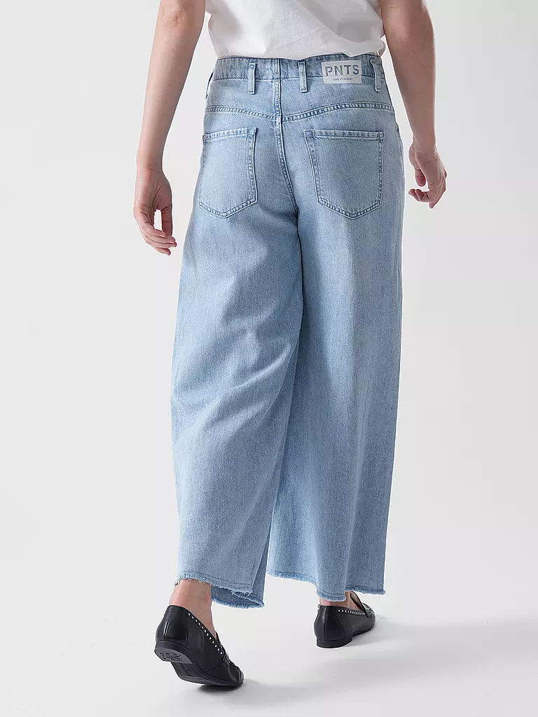 PNTS | Jeans Wide Leg | hellblau