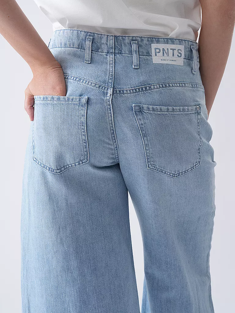 PNTS | Jeans Wide Leg | hellblau