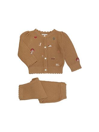 POLO RALPH LAUREN | Baby Set Strickjacke und Strickhose 2 teilig