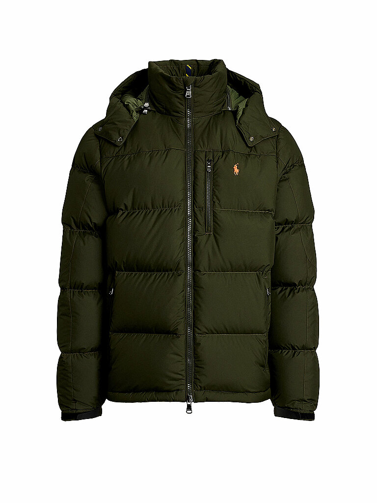 POLO RALPH LAUREN Daunensteppjacke GORHAM olive | S