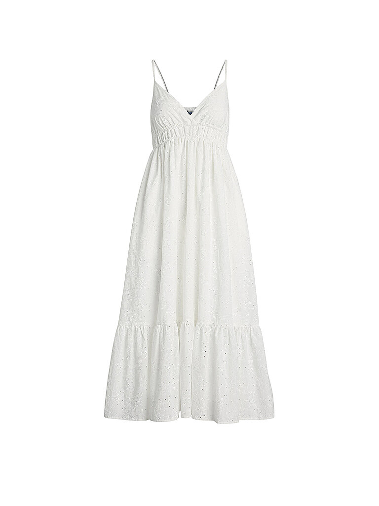 POLO RALPH LAUREN Midikleid weiss | 36