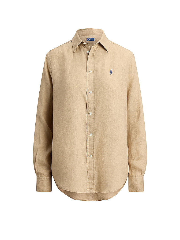 POLO RALPH LAUREN Leinenbluse beige | XL