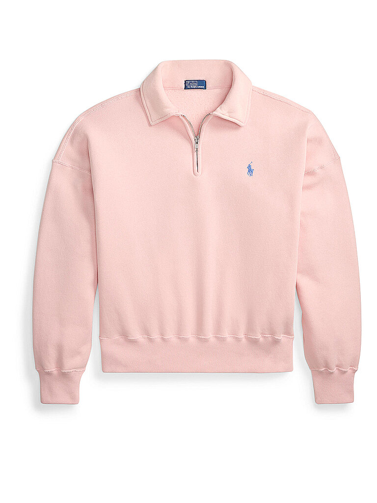 POLO RALPH LAUREN Troyer Pullover rosa | XL