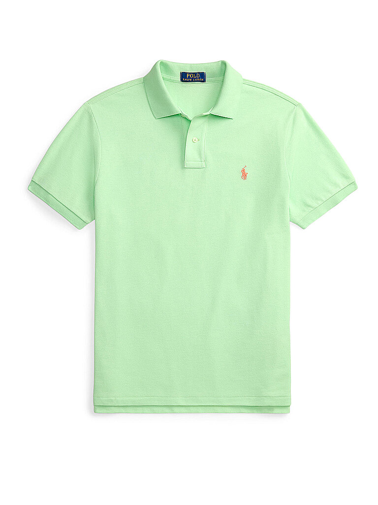 POLO RALPH LAUREN Poloshirt Custom Slim Fit mint | XXL