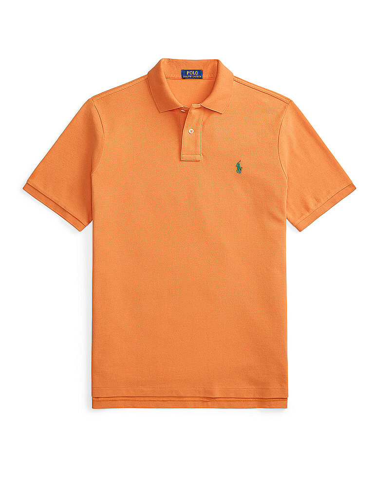 POLO RALPH LAUREN Poloshirt Custom Slim Fit orange | S