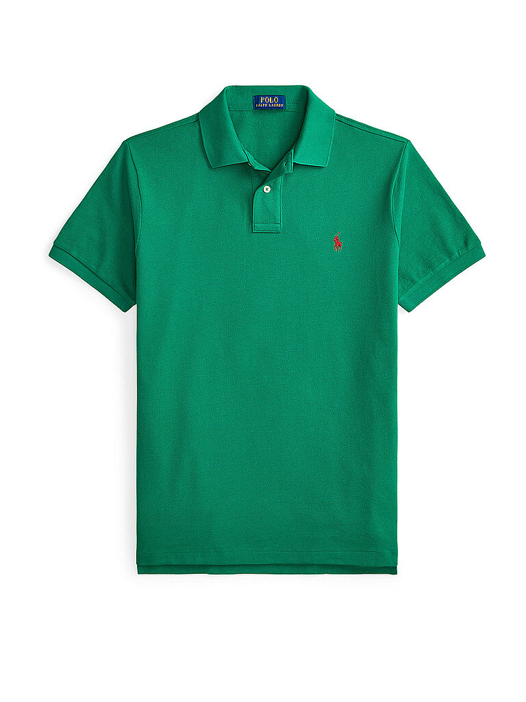 POLO RALPH LAUREN Poloshirt Custom Slim Fit grün | M