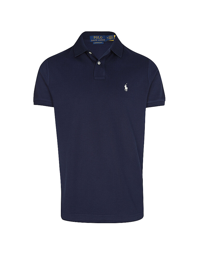 POLO RALPH LAUREN Poloshirt Custom Slim Fit dunkelblau | M