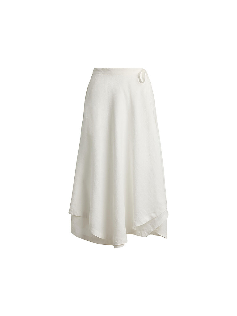 POLO RALPH LAUREN Leinenrock weiss | 40