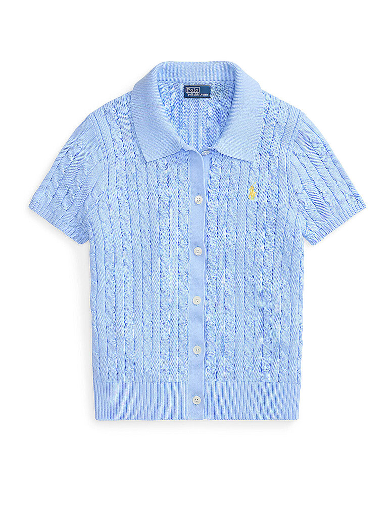 POLO RALPH LAUREN Strickjacke hellblau | XS