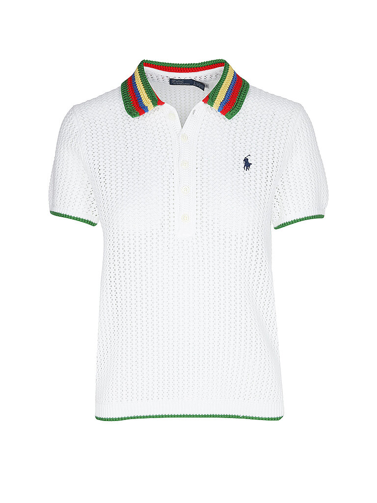 POLO RALPH LAUREN Poloshirt weiss | L