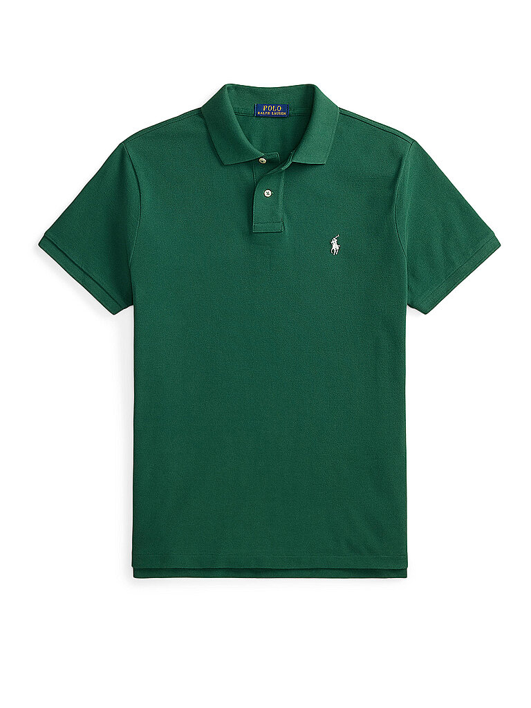 POLO RALPH LAUREN Poloshirt Custom Slim Fit dunkelgrün | L