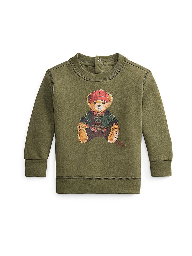 POLO RALPH LAUREN Baby Jungen Sweater olive | 92