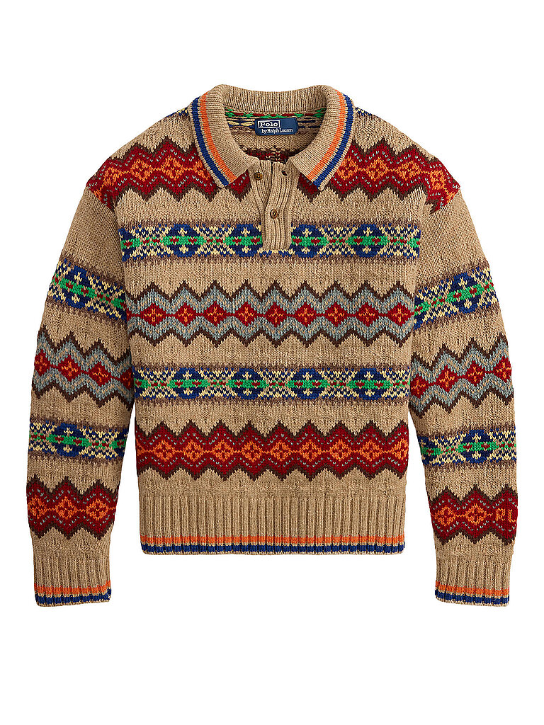 POLO RALPH LAUREN Pullover hellbraun | L
