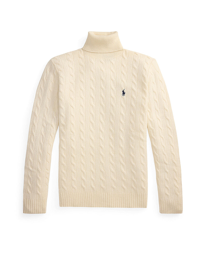 POLO RALPH LAUREN Rollkragenpullover creme | XL