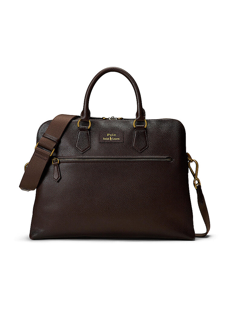 POLO RALPH LAUREN Aktentasche braun