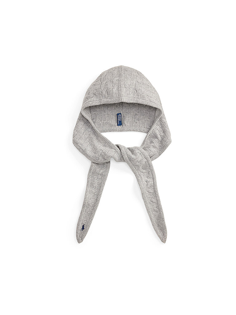POLO RALPH LAUREN Schal mit Kapuze grau