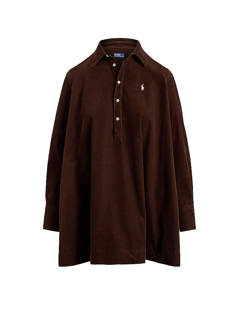 POLO RALPH LAUREN Midikleid braun | 36
