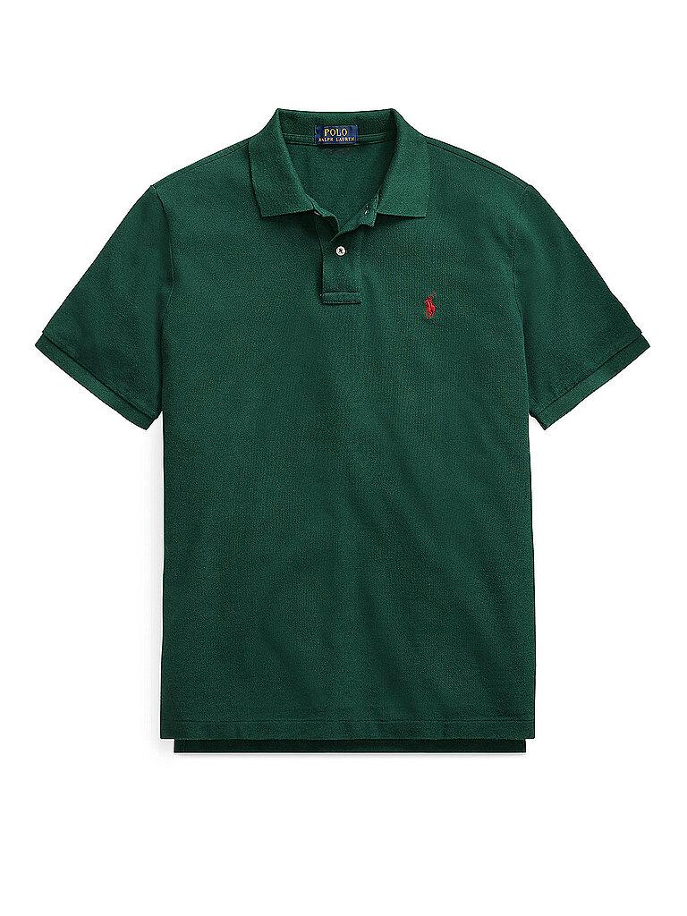 POLO RALPH LAUREN Poloshirt Slim Fit dunkelgrün | XXL