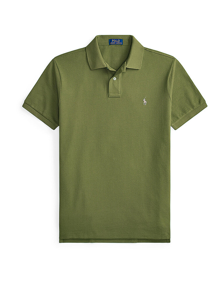 POLO RALPH LAUREN Poloshirt Custom Slim Fit olive | S