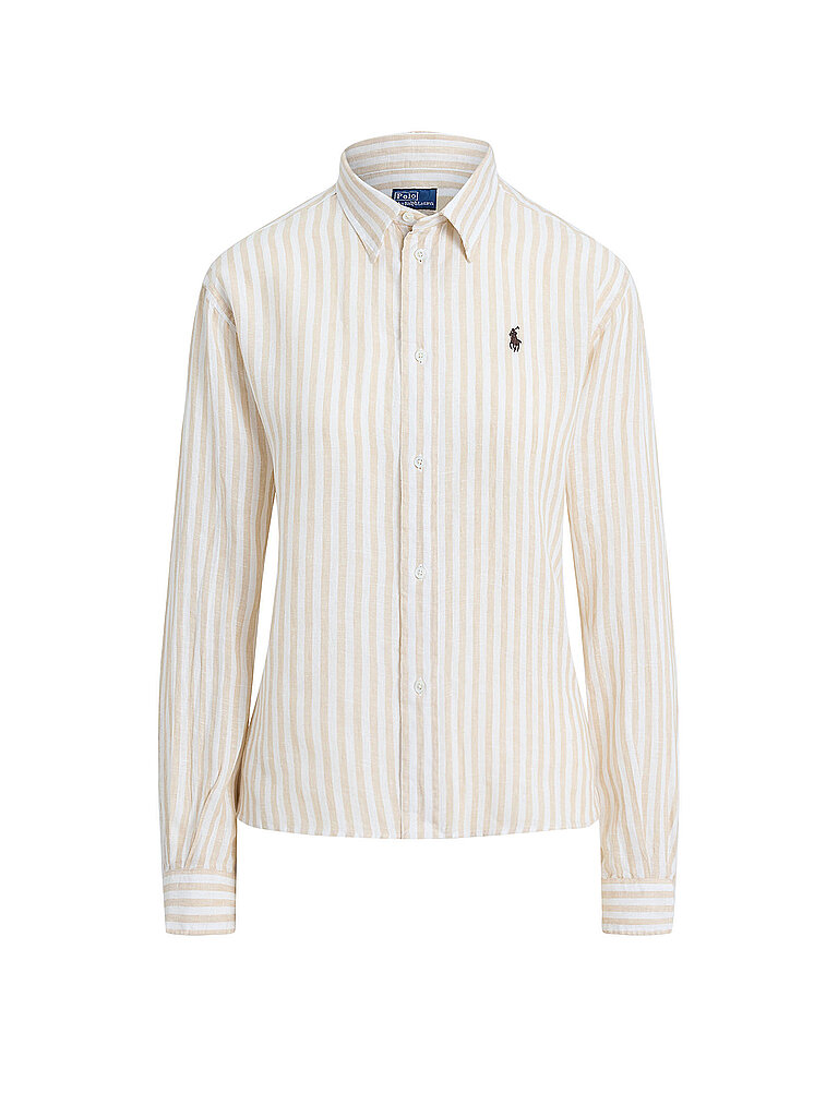 POLO RALPH LAUREN Leinenbluse beige | M