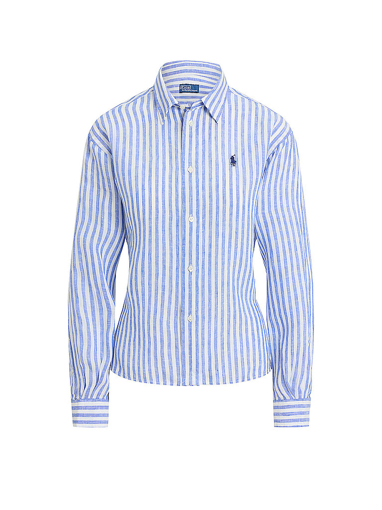 POLO RALPH LAUREN Leinenbluse blau | L
