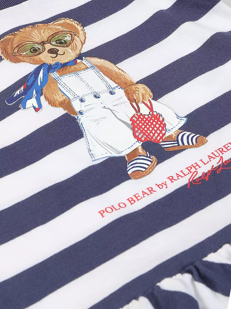POLO RALPH LAUREN | Baby Mädchen Set 2-tlg Kleid und Höschen | dunkelblau