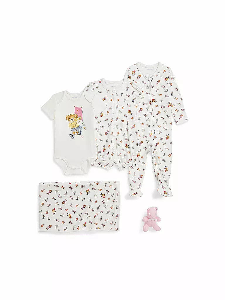 POLO RALPH LAUREN | Baby Mädchen Set 5-teilig | creme