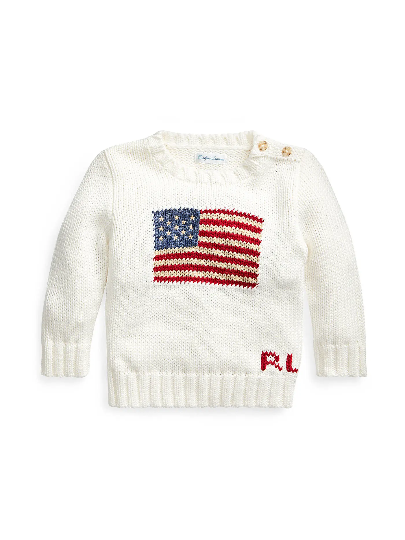POLO RALPH LAUREN | Baby Pullover | weiss