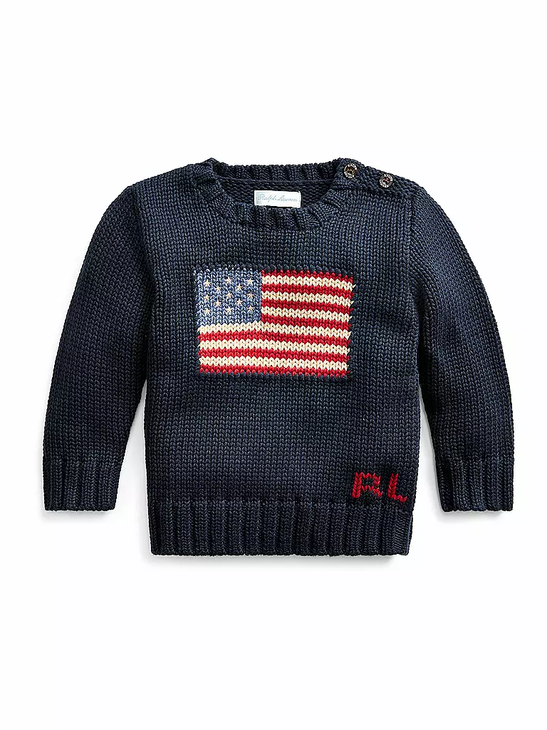POLO RALPH LAUREN | Baby Pullover | dunkelblau