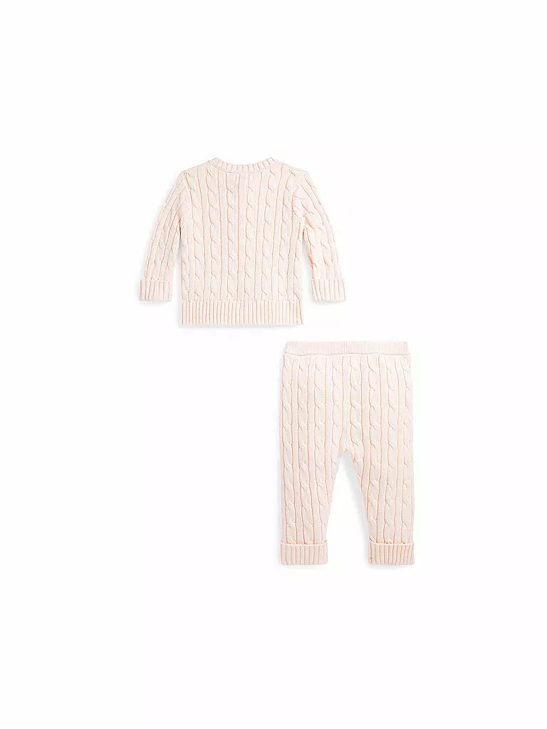 POLO RALPH LAUREN | Baby Set 2-tlg Cardigan und Hose | weiss