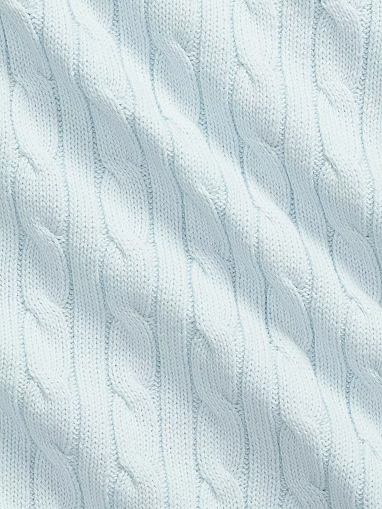 POLO RALPH LAUREN | Baby Strickdecke | hellblau