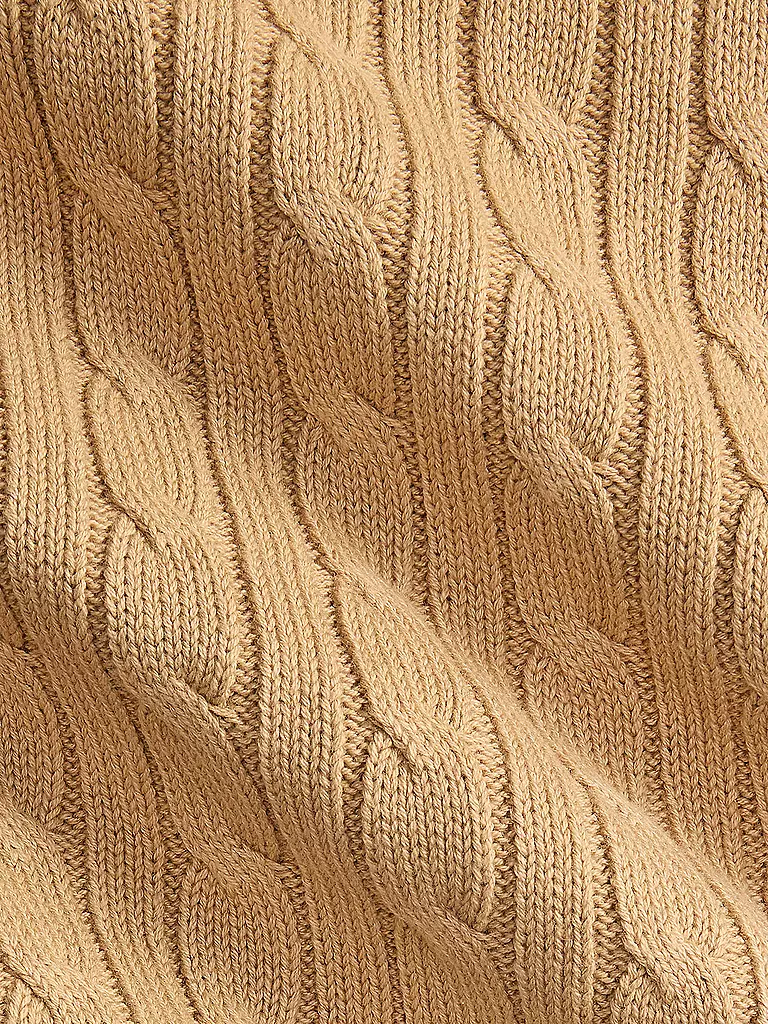 POLO RALPH LAUREN | Baby Strickdecke | camel