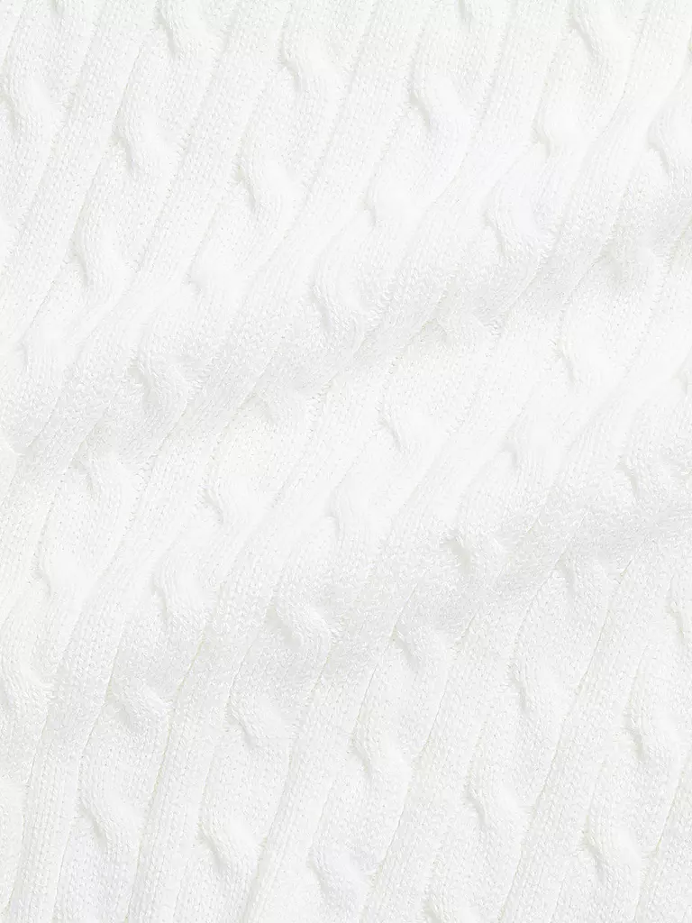 POLO RALPH LAUREN | Baby Strickdecke | weiss
