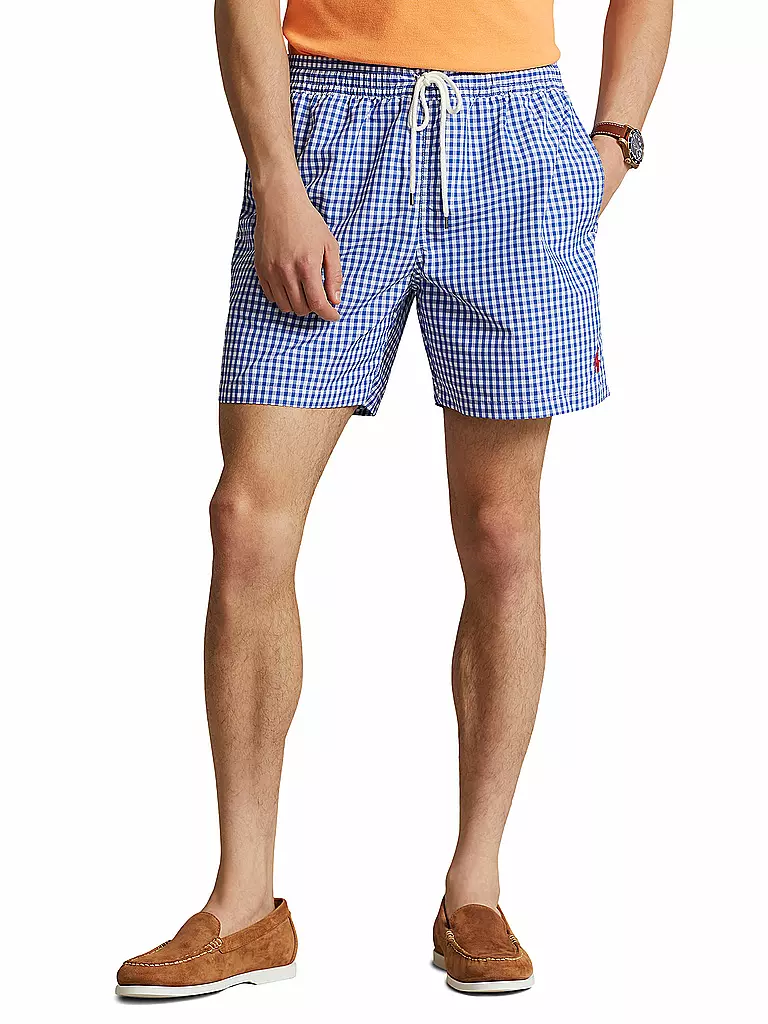 POLO RALPH LAUREN | Badeshorts VICHY | blau