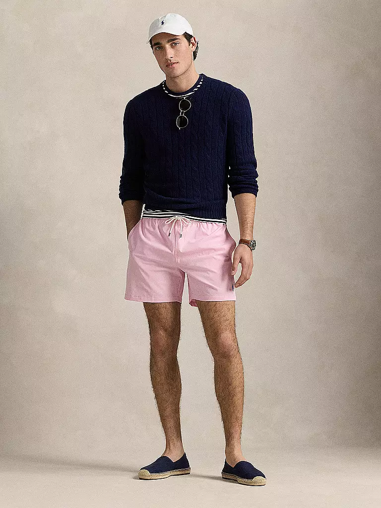 POLO RALPH LAUREN | Badeshorts | rosa