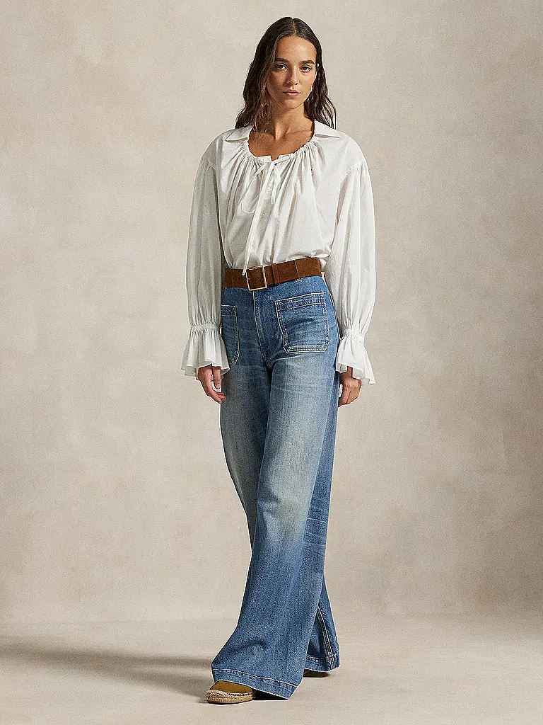 POLO RALPH LAUREN | Bluse  | Weiss